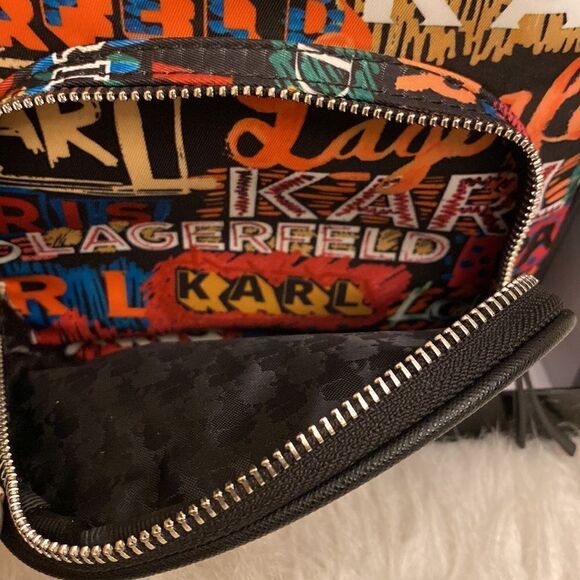 NWT Karl Lagerfeld Paris Cara Mini Backpack w/ Giftbox - Picture 10 of 14